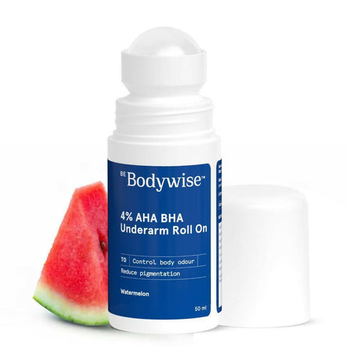 BeBodywise 4% AHA BHA Underarm Roll On | Watermelon
